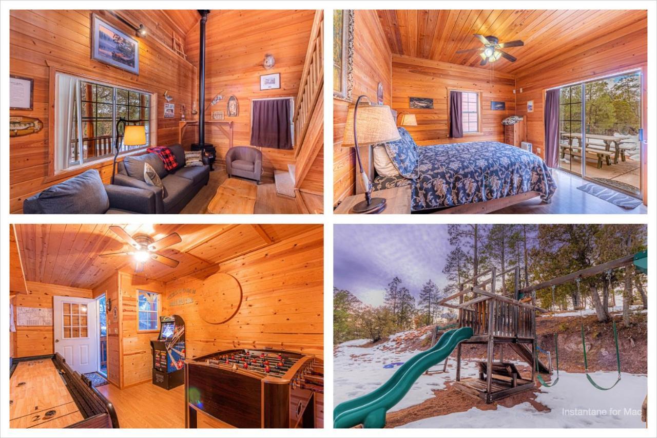 Cabin #4 The Wolves Den - Pet Friendly- Sleeps 6 - Playground & Game Room Пейсон Екстер'єр фото